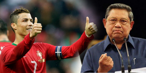  SBY & RONALDO Disambut "Save Our Earth"