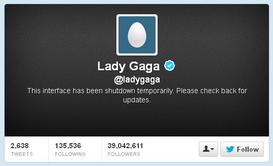  LADY GAGA: Akun Twitternya Ditutup