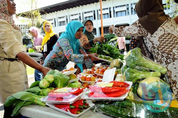  FOTO: Bazar Ramadan Hadir di Gedung Sate