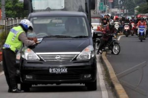  Tilang untuk Pemudik Akan Dikurangi