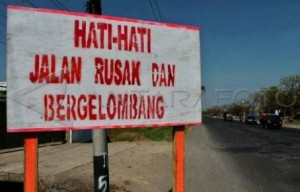  INFO MUDIK: Organda Keluhkan Jalur Tengah Bergelombang  