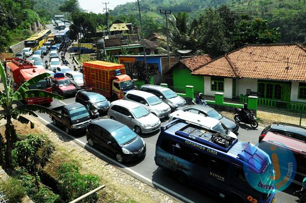  FOTO: H-4 Lebaran, Diprediksi Puncak Arus Mudik Jalur Selatan Jabar