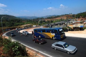  Kawasan Nagreg Mulai Sepi Pemudik