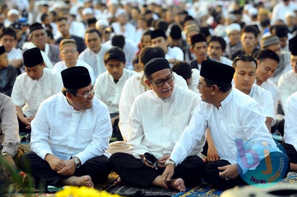  FOTO: Aher Jadi Khatib Shalat Ied di Gasibu