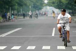  Idulfitri 2013: CFD Cirebon Sepi Pengunjung