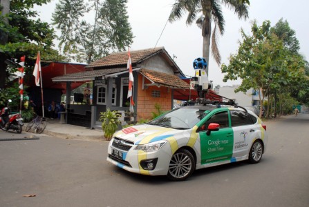  Google Patroli di Tangerang, Rekam Gambar Untuk Google Street View