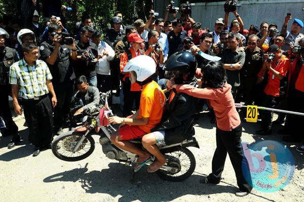  FOTO: Polisi Gelar Rekonstruksi Kasus Pembunuhan Sisca Yofie 