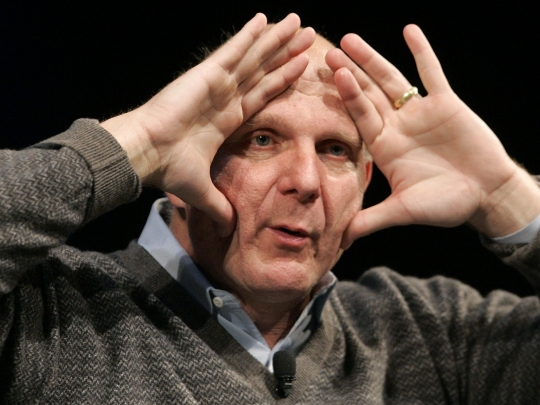  CEO Microsoft Steve Ballmer Pensiun