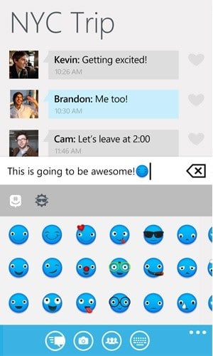  GroupMe Windows Phone Hadirkan Emoji Baru 