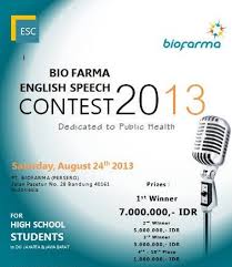  Bio Farma English Speech Contest: 50 Peserta SMA Se-Jabar Ikut Berpartisipasi