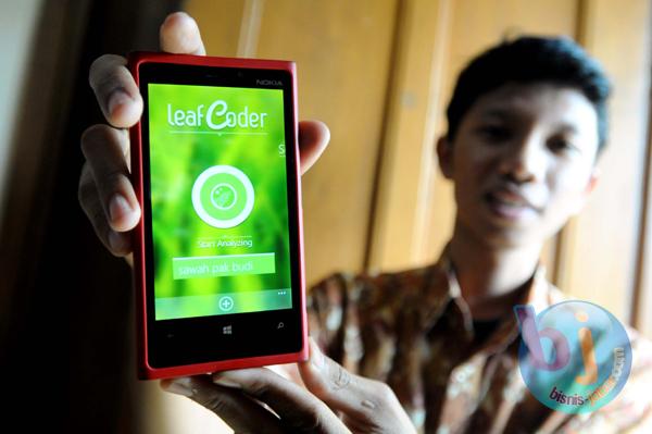 FOTO: Mahasiswa Telkom University Ciptakan Leaf Coder, Aplikasi Mobile Untuk Petani