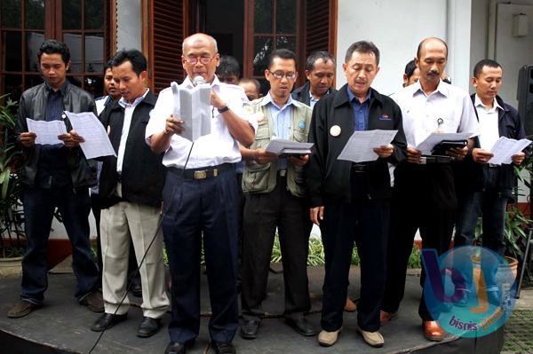  FOTO: Deklarasi Perjuangan, SPKA Luncurkan Kartu Anggota