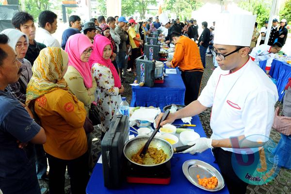  FOTO: Lomba Memasak Olahan Daging Dalam Pesta Patok ke-X