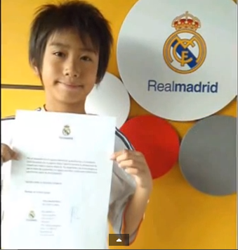  Real Madrid Kontrak Bocah 9 Tahun Asal Jepang, Takuhiro Nakai