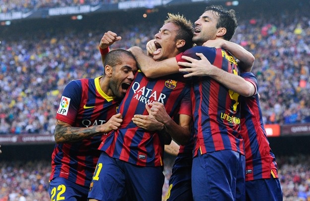  LIGA SPANYOL: Neymar Antar Barca Hajar Madrid 2-1