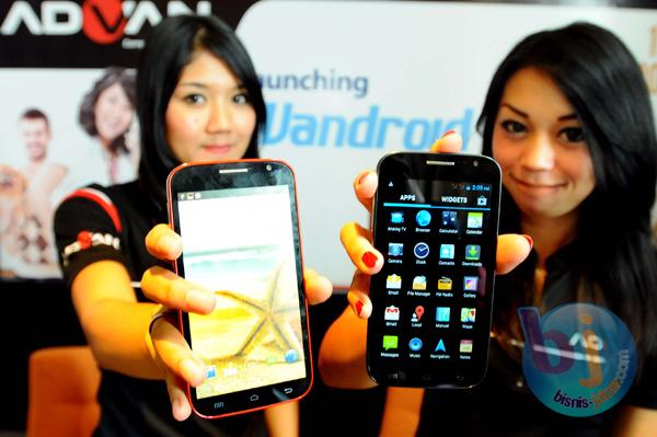  FOTO: Advan Perkenalkan Smartphone Teranyar Vandroid S5E di Bandung