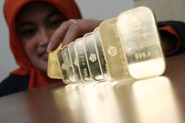  Harga Jual Emas Antam Naik Rp4.000