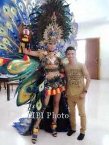  Kostum Reog Ponorogo Sabet Juara 4 di Miss Universe 2013