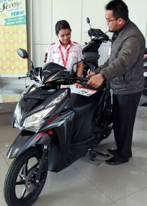  Penjualan Sepeda Motor Honda Cetak Rekor