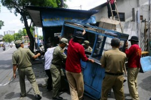  Jokowi Relokasi PKL Pasar Minggu