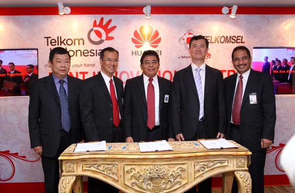  Dirikan Pusat Penelitian dan Pengembangan Gabungan, Telkomsel Gandeng Huawei