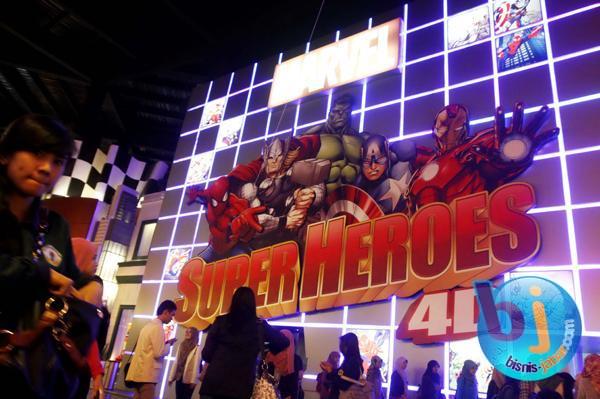  FOTO: Melihat Aksi The Avengers Battle in Bali Lewat 4D