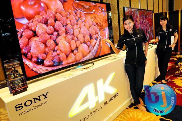  FOTO: Sony Perkuat Pasar dengan Produk LED 4K 65' &amp; 55'