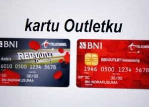  Gandeng BNI, Telkomsel Luncurkan Kartu Outletku