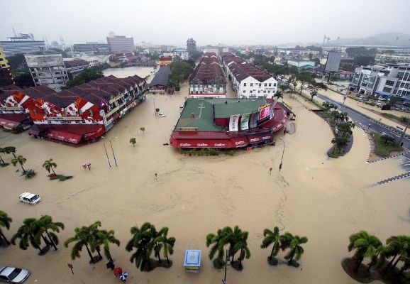  Malaysia Diterjang Banjir, 19.000 Warga Mengungsi