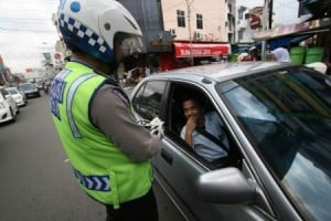  Polres Bandung Tilang 3.000 Kendaraan