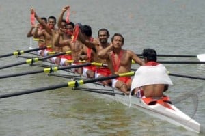  SEA Games 2013: Indonesia Tambah 3 Emas dari Rowing