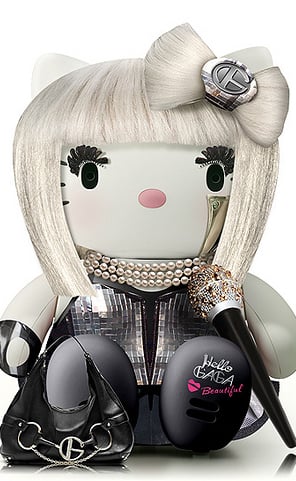  Boneka Hello Kitty ala Lady Gaga Dilelang US$21.279