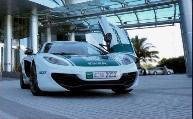  Mobil Patroli Dubai Gunakan McLaren MP4-12C 