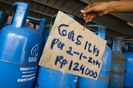  Harga Gas Elpiji 12 kg di Biak Capai Rp275.000