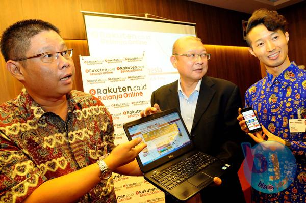  FOTO: Rakuten Belanja Online Agresif Dekati Pelaku UKM