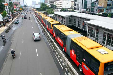  Mantap..Halte Busway & Stasiun KRL Bakal Menyatu