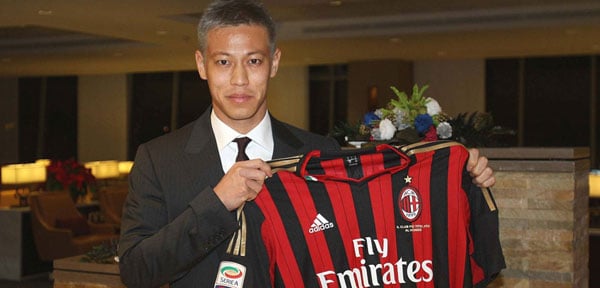  Keisuke Honda Ikat Kontrak 3 Tahun Bersama Milan