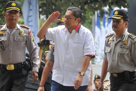  Demi Keamanan, Makanan Anas Urbaningrum di KPK Dipasok Keluarga