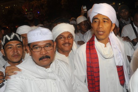  Ribuan Umat Muslim Peringati Maulid Nabi di Monas