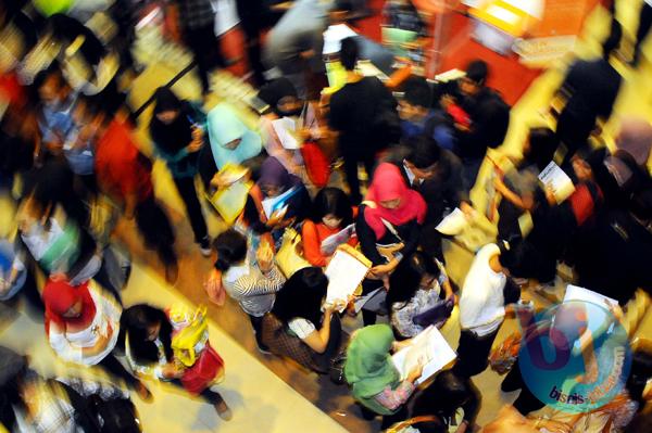  FOTO: Ribuan Lowongan Pekerjaan di Bandung Career Expo di Landmark Braga