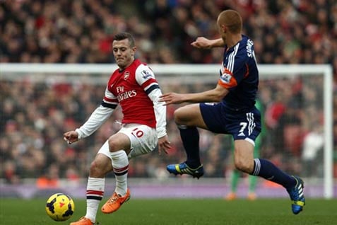  Liga Inggris: Arsenal Gilas Fulham 2-0