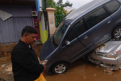  Banjir Manado Ditaksir Telan Kerugian Materil  Rp1,78 Triliun