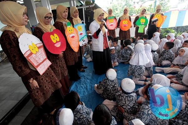  FOTO: TK Darul Hikam Peringati Hari Gizi Nasional