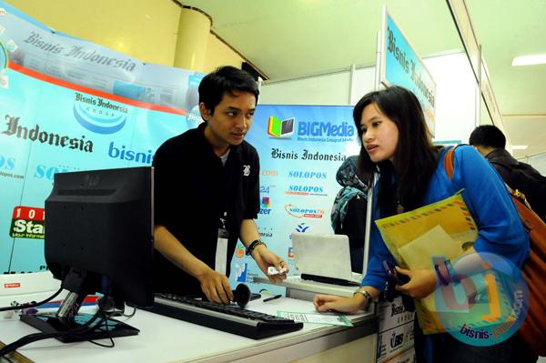  FOTO: Bisnis Indonesia Group Buka Loker di Career Expo Bandung 2014