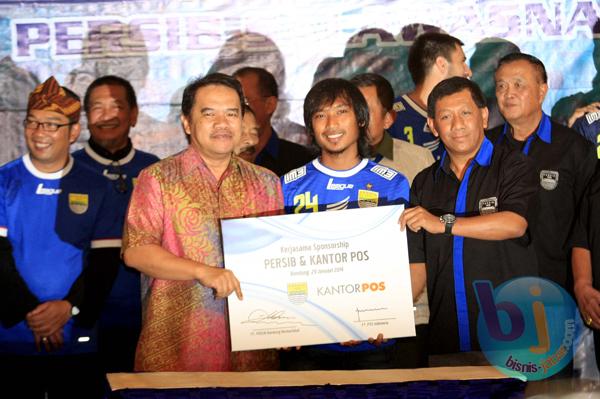  FOTO: PT Pos Sponsori Persib Bandung di ISL 2014/2015