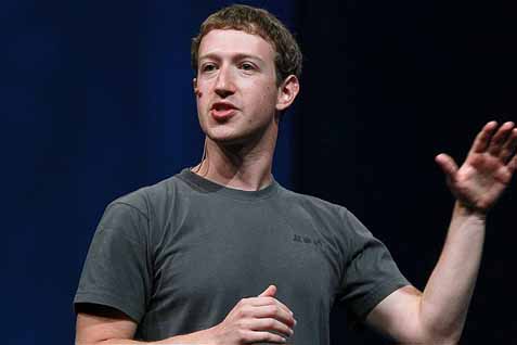  Kekayaan Zuckerberg Bertambah US$3,2 miliar