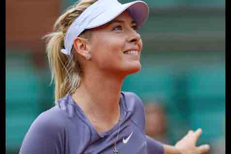  Hasil Turnamen Tenis Paris Open, Maria Sharapova Kalahkan Kirsten Flipkens