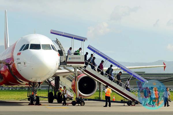  FOTO: 65 Kali Penerbangan Per Hari, Bandara Husein Ke-4 Tersibuk di Indonesia