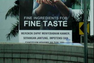  Iklan Rokok Dilarang 'Nampang' Di Jalan Protokol