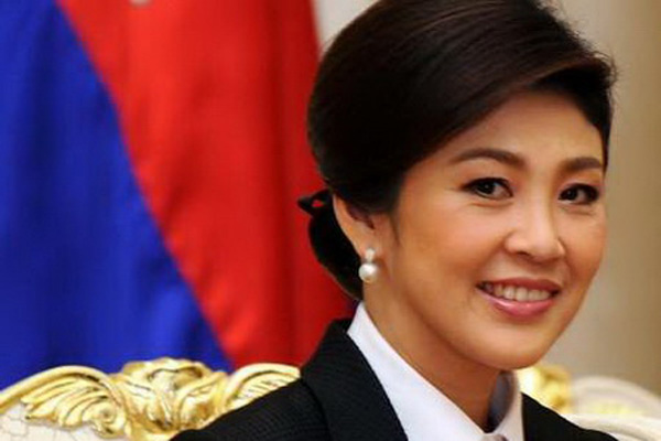  Pemilu Thailand, PM Yingluck Berikan Suara